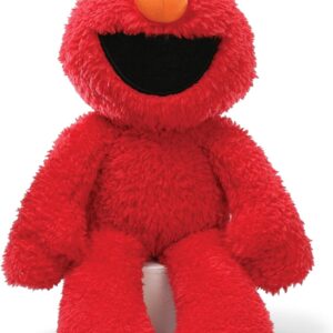 GUND Sesame Street Official Elmo Take Along Buddy Plush, Premium Plush Toy for Ages 1 & Up, Red, 13”