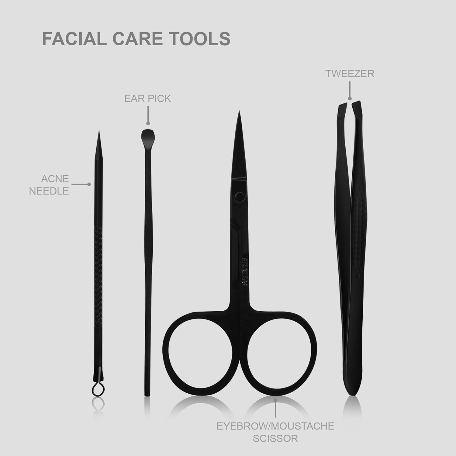 Utopia Care Nail Clippers Professional Nail Kit or Manicure Kit for Women and Men, Stocking Stuffers or Groomsmen Gifts 16Pcs Pedicure Set for Fingernail, Toenail Clippers with Travel Case - Image 6