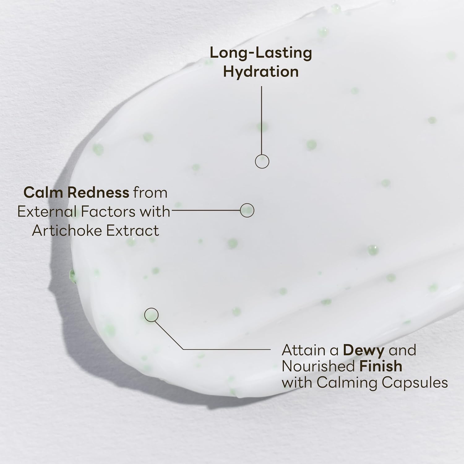 molvany Artichoke Calming Care Soothing Cream - Daily Facial Hydrating Moisturizer & Body Cream - Korean Skincare for Dehydrated & Sensitive Skin - 3.4 fl. oz - Image 3