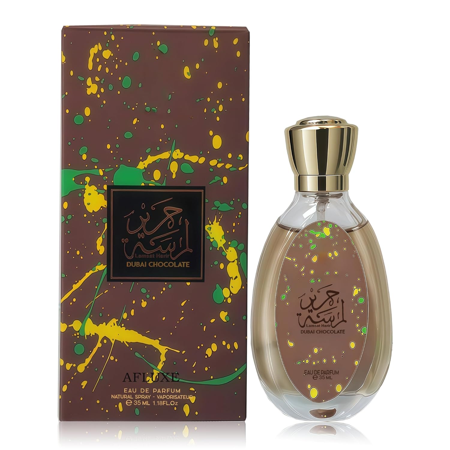 Dubai Chocolate Unisex Perfume Gourmand Scent with Pistachio, Caramel, Long Lasting Arabian Fragrance, Luxurious Unisex Scent for Women & Men Daily Use Cologne (Chocolate 35ml) - Image 7