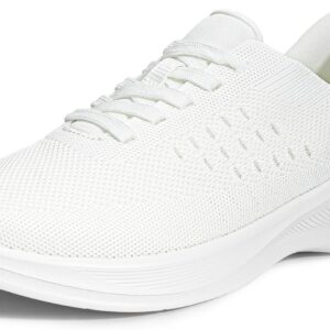 Women’s Slip On Gym Shoes Lightweight Tennis Shoes Breathable Walking Sneakers for Workouts Athletic Training