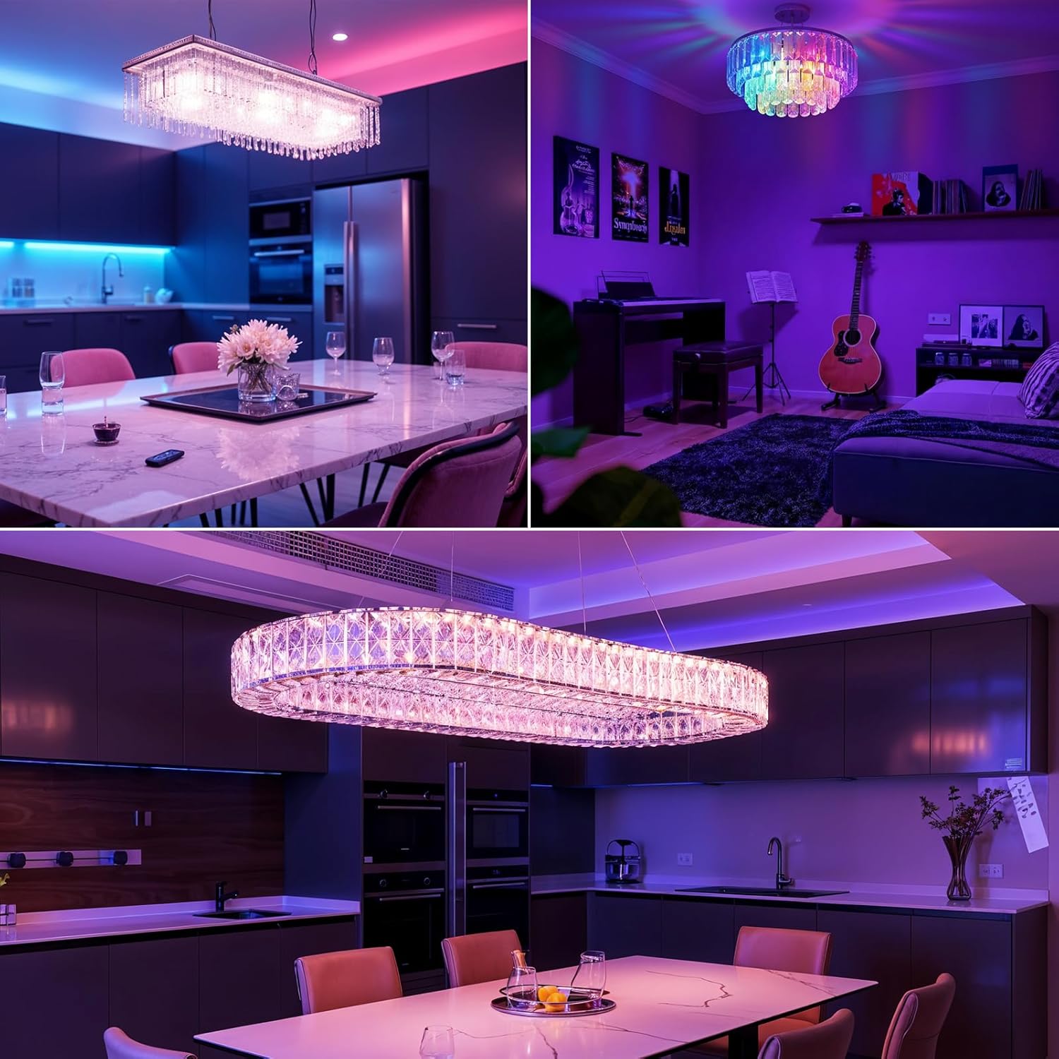 WiFi G9 Smart Bulb, RGBCW, Compatible with Alexa Google Home, Dimmable, Tunable White(2700k-6500k), 2.4GHZ WiFi Only, 3Pack - Image 8