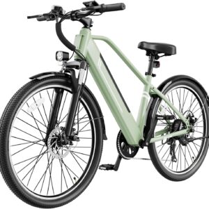 Electric Bikes for Adults,1000W Electric Bike, 26″ Ebikes for Adults with 375Wh Removable Battery, 28MPH&50Miles Commuter Ebike for Men/Women, UL Certified