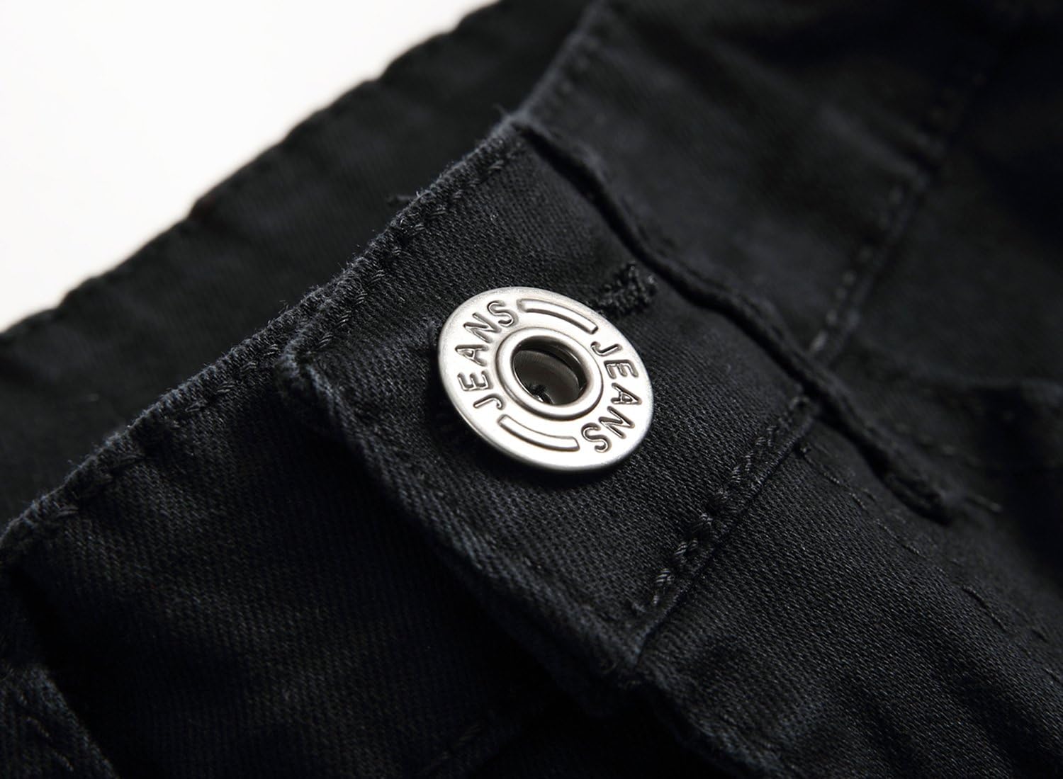 Boy's Skinny Fit Ripped Destroyed Distressed Stretch Slim Jeans Pants - Image 5