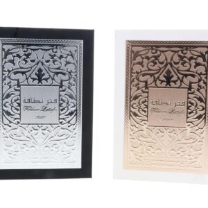 Lattafa Fakhar 2-Piece Set for Unisex (3.4 Oz Fakhar Eau De Parfum Spray for Men + 3.4 Oz Eau De Parfum Spray for Women)
