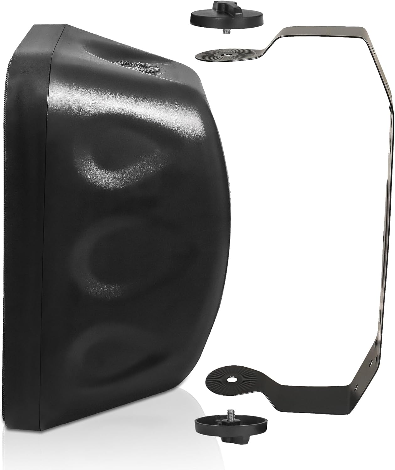 Sound Town Commercial Restaurant Bluetooth Amplifier + Surface-Mount Speaker Set, with One 6-Zone 70V/100V Amplifier with Bluetooth, 4 x 6.5-Inch Surface-Mount Speakers, Black (PAC180X4MS6B) - Image 5