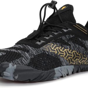 WHITIN Men’s Minimalist Trail Running Shoes | Wide Toe Box | Optimal Barefoot-Feel