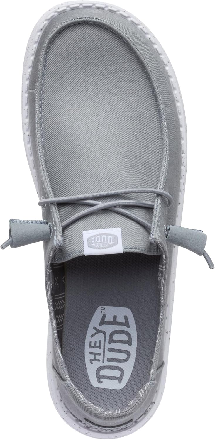 HEYDUDE Wendy Stretch Canvas Women’s Shoes, Women’s Slip-on Loafers, Comfortable & Light-Weight - Image 6