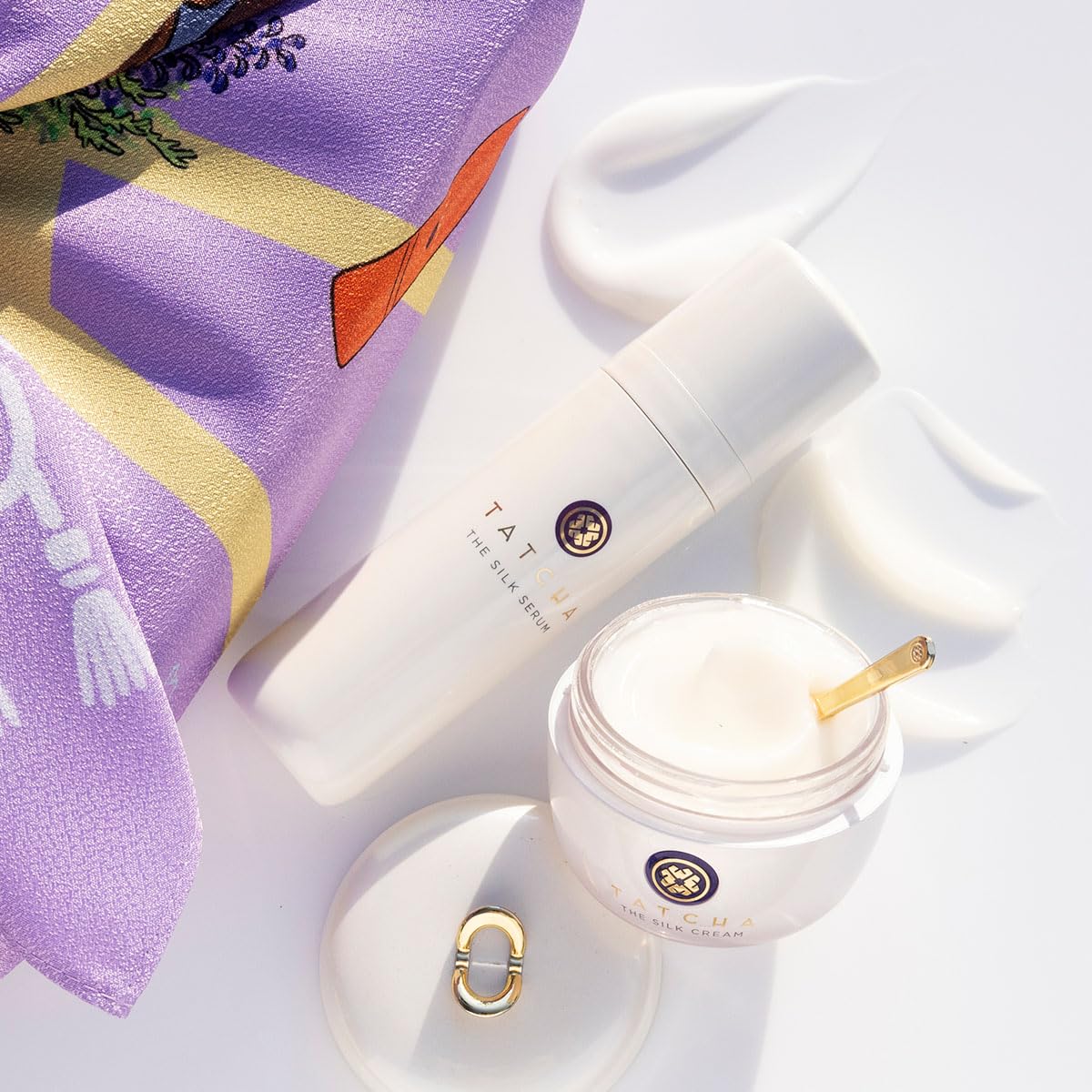 TATCHA The Silk Firming Set | Gift Set - The Silk Serum and The Silk Cream ($223 Value) - Image 6