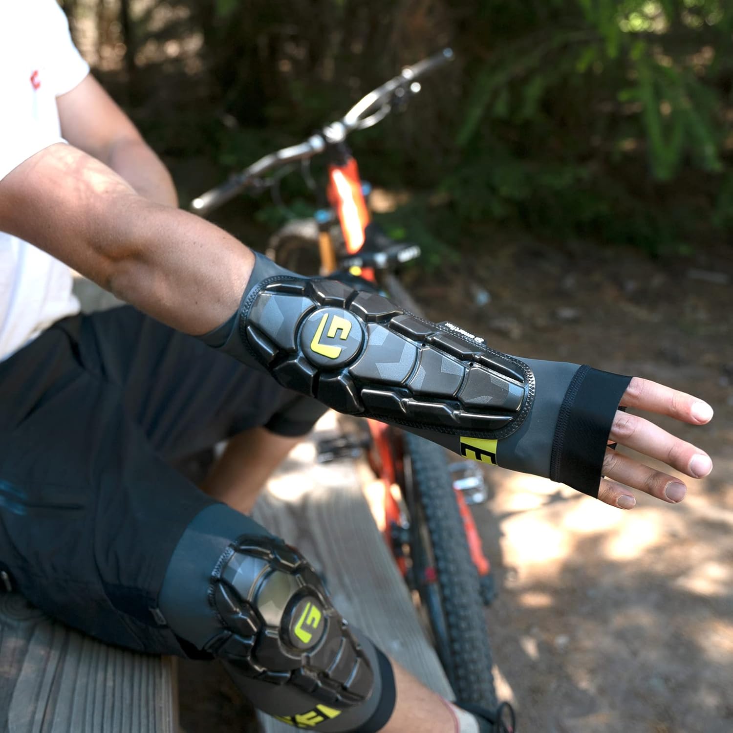G-Form Pro-X3 Elbow Guards - Dirt Bike & Mountain Bike Elbow Pad - Bike Accessories - Image 3