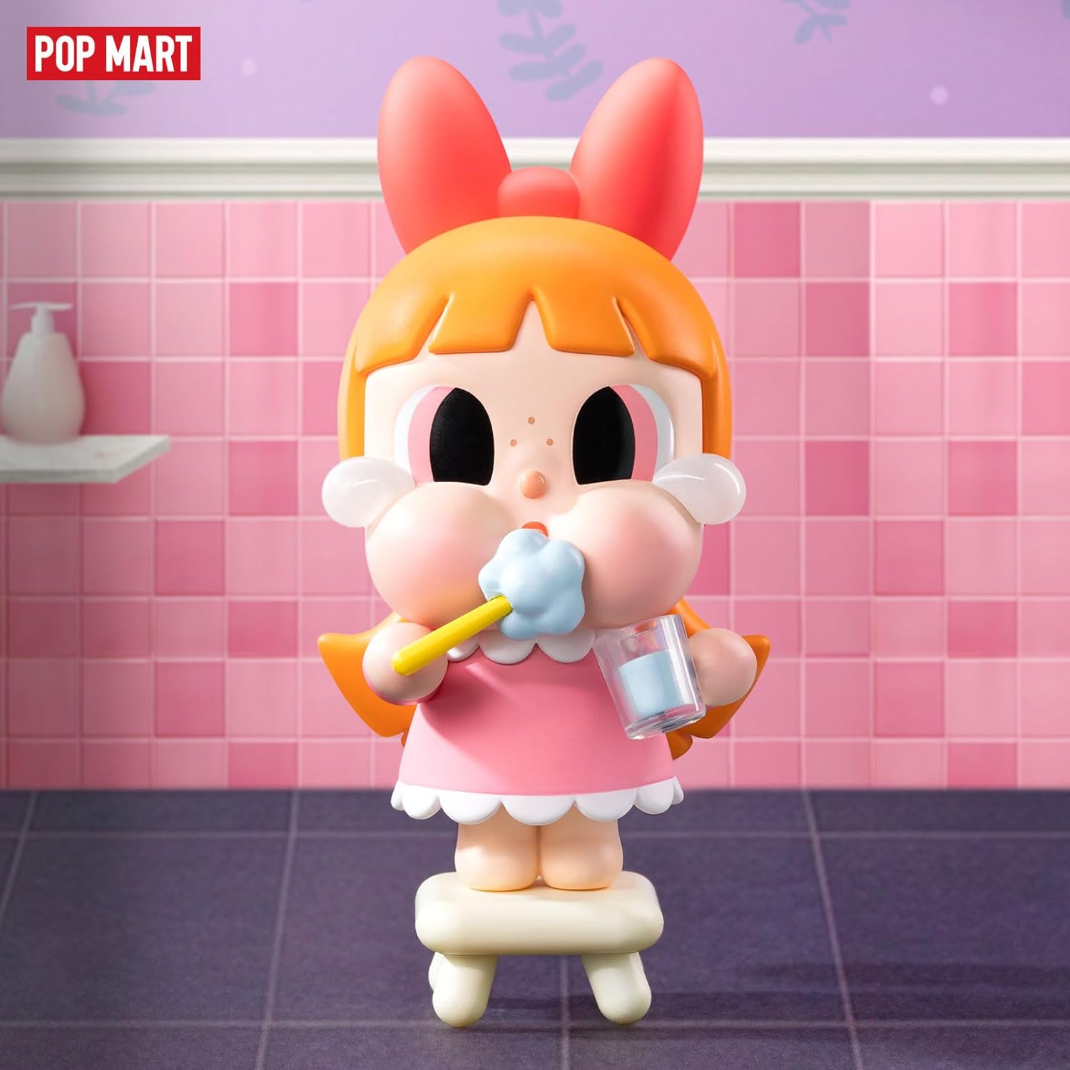 POP MART Crybaby x Powerpuff Girls Series Figures, Crybaby Blind Box Figures, Random Design Action Figures Collectible Toys Home Decorations, Holiday Birthday Gifts for Girls and Boys, Single Box - Image 3