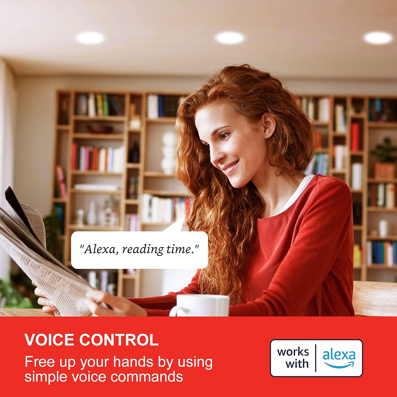 Sengled Alexa Light Bulb, BR30, S1 Auto Pairing with Alexa Devices, Smart Flood Light Bulb That Work with Alexa, Warm Light Bulbs, E26, Led Lights, 65W Equivalent Recessed, No Hub Required, 2-Pack - Image 4