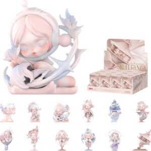 POP MART SKULLPANDA The Paradox Series Figures 12PCs Blind Box Figures, Random Design Action Figures Collectible Toys Home Decorations, Holiday Birthday Gifts for Girls and Boys, Whole Set