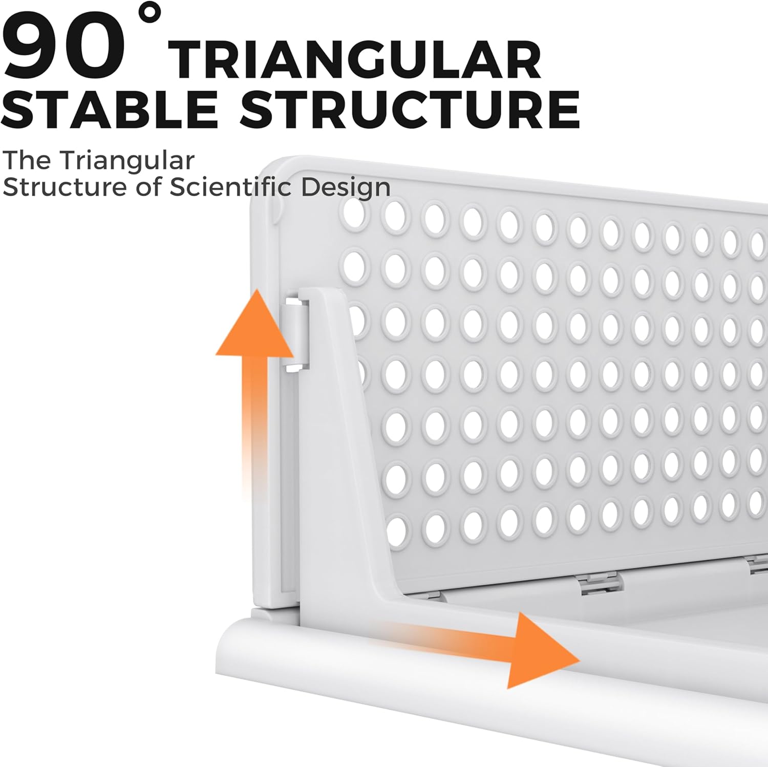 Pinkpum 6 Pack Closet Organizers Storage Bins, Stackable Plastic Drawer Basket for Clothing, Stackable Storage Bins Shelf Storage Container for Closet Wardrobe Bedroom Bathroom Office White - Image 5