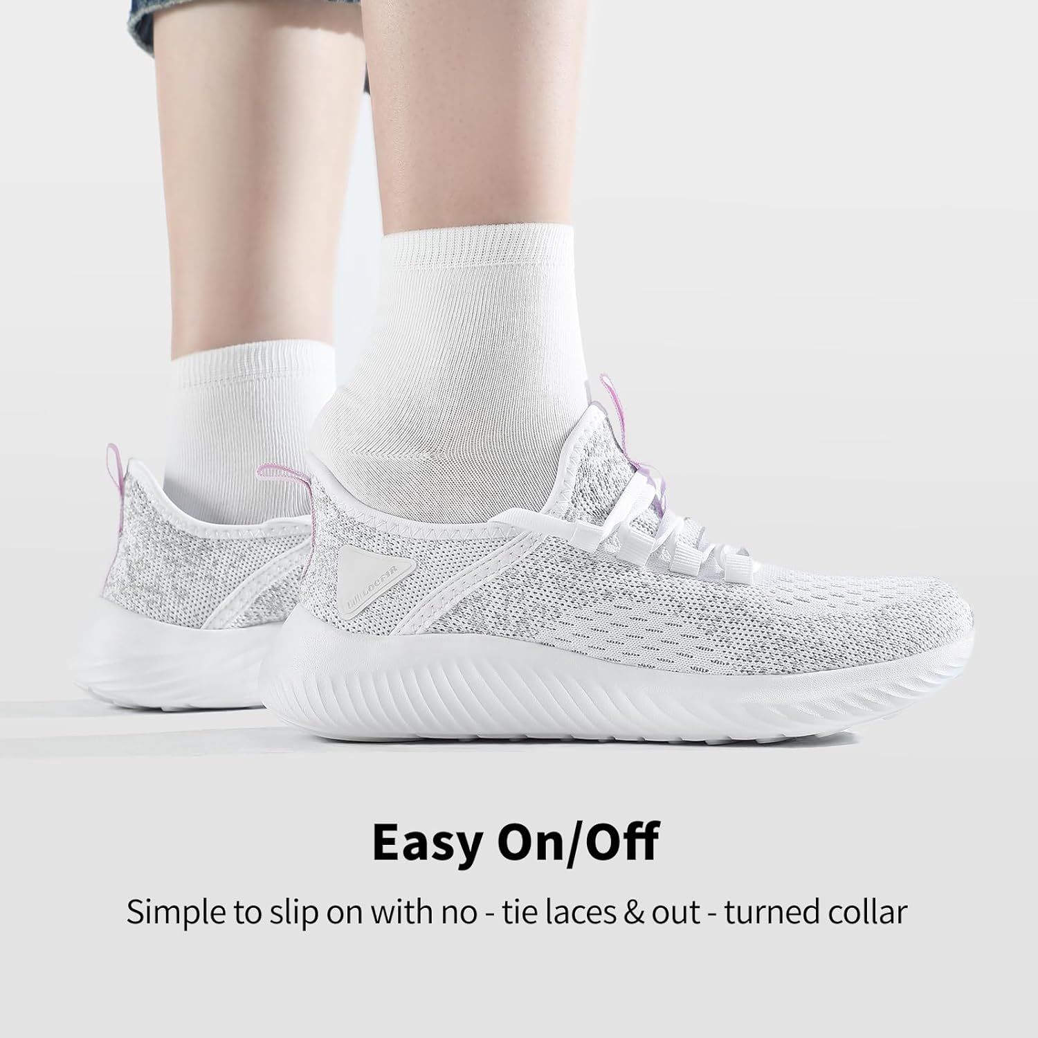 Women's AuraCloud Lightweight Slip On Walking Running Shoes - Image 3