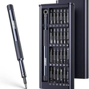JOREST 52-IN-1 Precision Screwdriver Set, Mini Repair Tool Kit with Torx for Macbook, Computer, Laptop, iPhone, PS5, Xbox, Switch, Glasses, Watch, Ring Doorbell, Electronic, Small Gift Gadget for Men