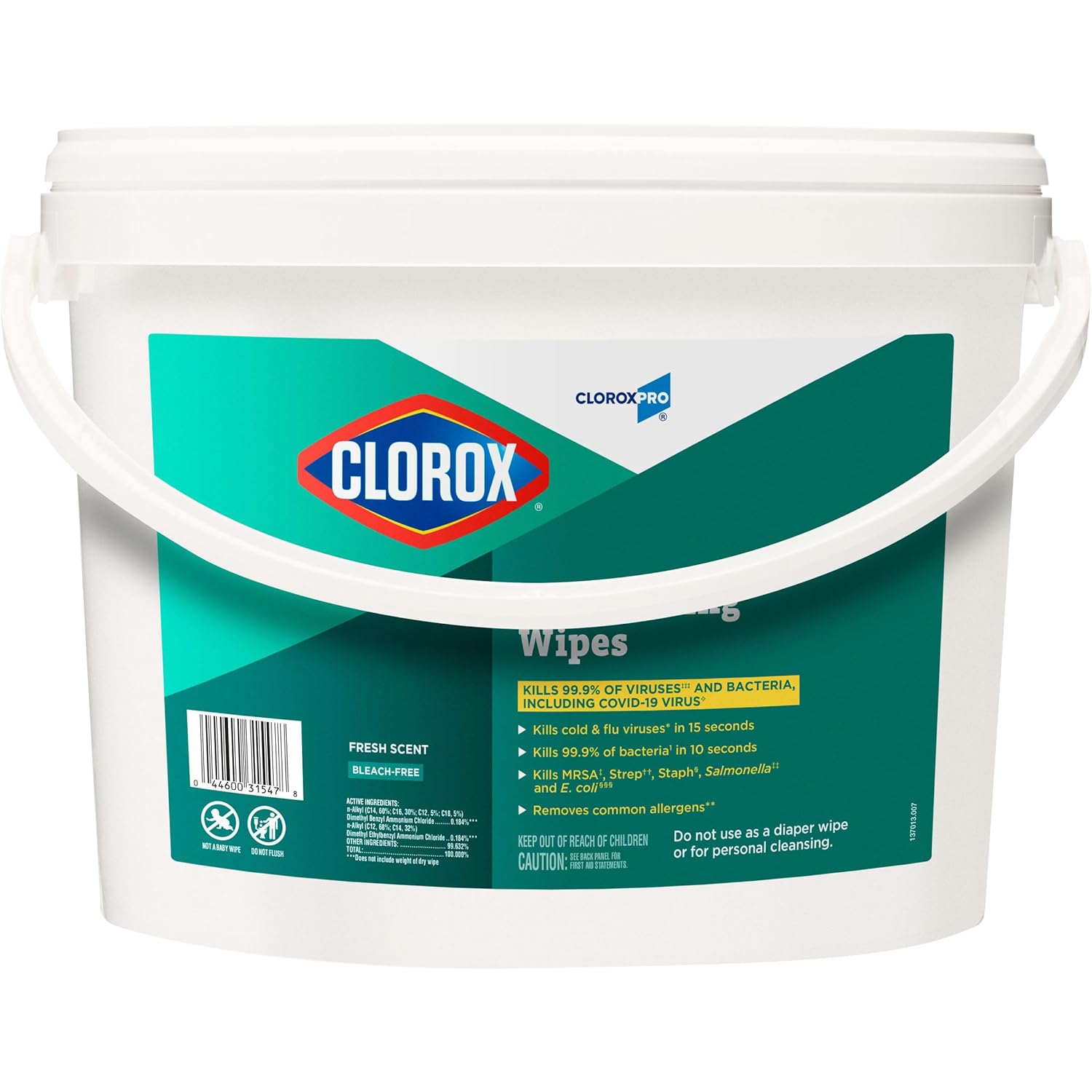 CloroxPro Clorox Disinfecting Wipes, Fresh Scent, 700 Count - Image 12