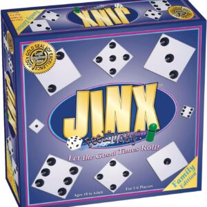 Jinx – Fast and Fun Board Game of Chance Where The Luck of The Roll Determines Your Fate – Game Night Fun for Family & Adults