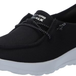 Skechers Womens Women’s Hands Free Slip-ins Go Walk Joy Moc Toe Casual Shoe