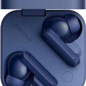 CMF Buds 2 Plus 2025 New Wireless Earbuds Adaptive Noise Cancelling, Hi-Res Audio Bluetooth Headphones, 12mm Drivers for Deep Bass, 50dB ANC 61.5H Playtime, Sport Ear Buds with 6 Mics, Blue