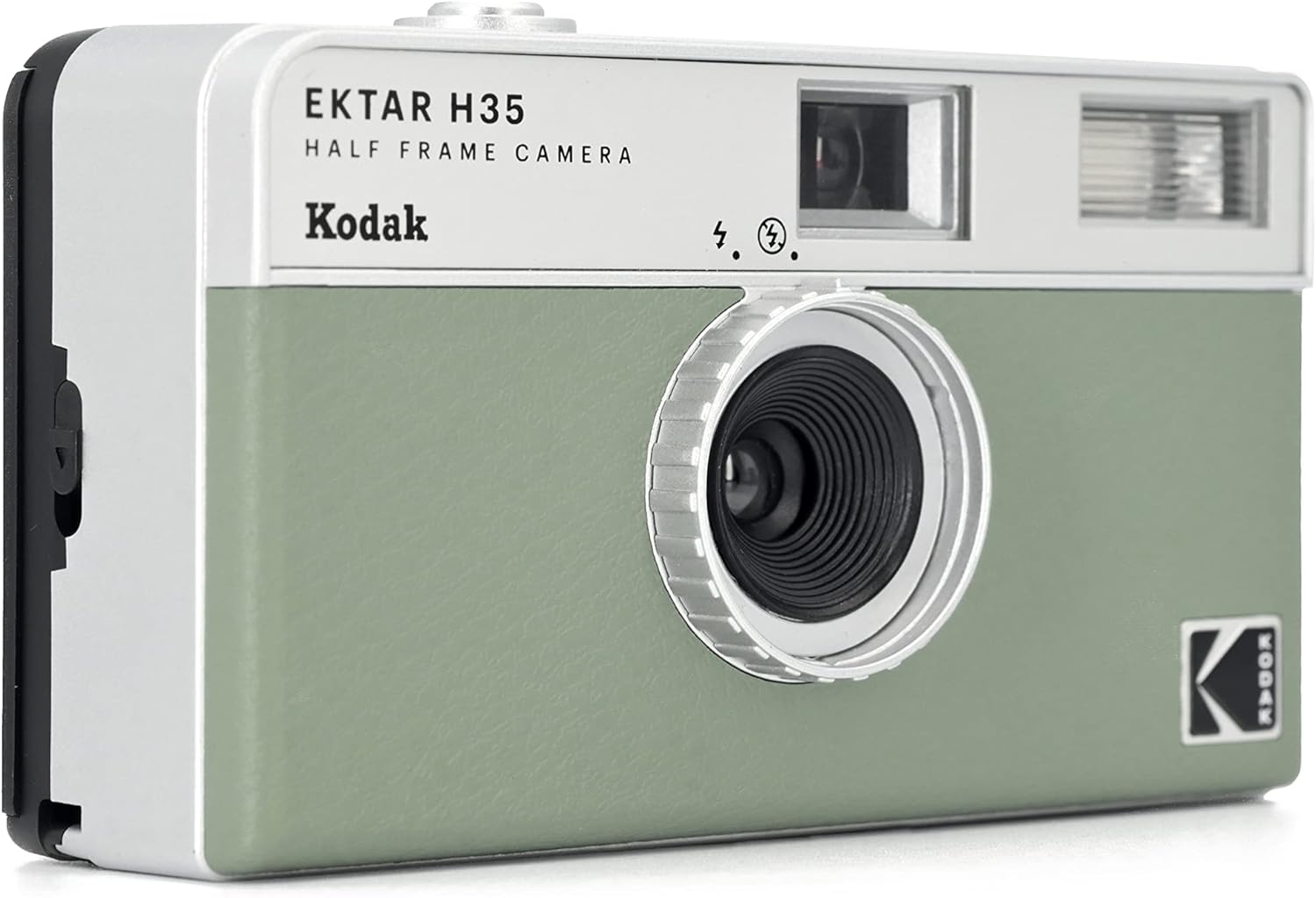 KODAK EKTAR H35 Half Frame Film Camera, 35mm, Reusable, Focus-Free, Lightweight, Easy-to-Use (Sage) (Film & AAA Battery are not Included) - Image 2
