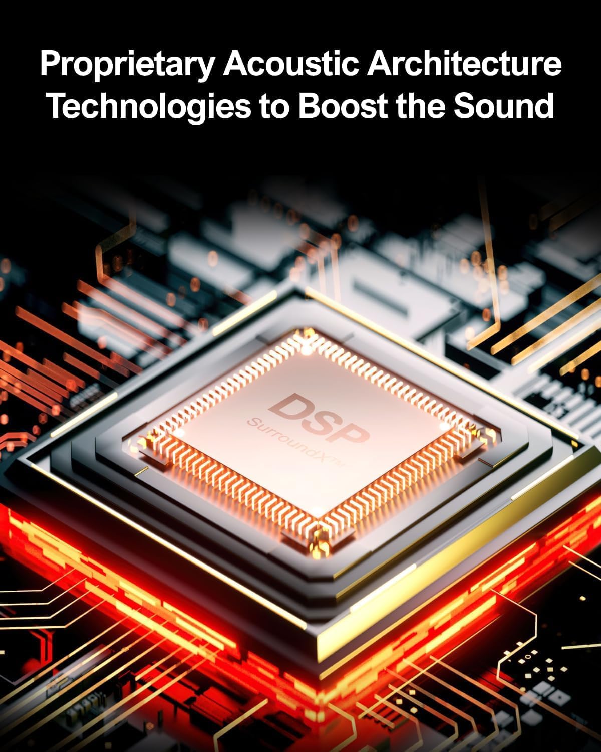 ULTIMEA 5.1 Virtual Surround Sound Bar, 320W Home Theater Surround System with Adjustable Speakers & Subwoofer, TV Speaker Soundbar, Sound Bar for Smart TV, Bluetooth 5.3, Easy Setup, Poseidon D50 - Image 6