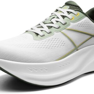 Men’s Road Running Shoes Cushion Tennis Shoes Non-Slip Comfortable Lightweight Gym Workout Athletic Arch Support Walking Sneakers Active5K