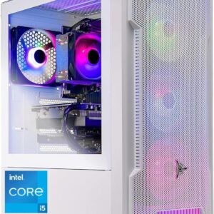 Skytech Archangel Gaming PC, Intel i5 14400F 2.5 GHz (4.7GHz Turbo Boost), NVIDIA RTX 4060 8GB GDDR6, 2TB SSD, 32GB DDR5 RAM 5600 RGB, 650W Gold PSU, Wi-Fi, Win 11 Home