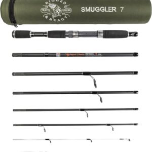Rigged and Ready Smuggler Series™ Travel Fishing Rods. Super Compact, 1 Spinning Rod and Reel Combo, 4 Spin, 1 Casting Rod + Cases. 2, 3 or 4 Tips. Spin and General Freshwater – Saltwater Fishing