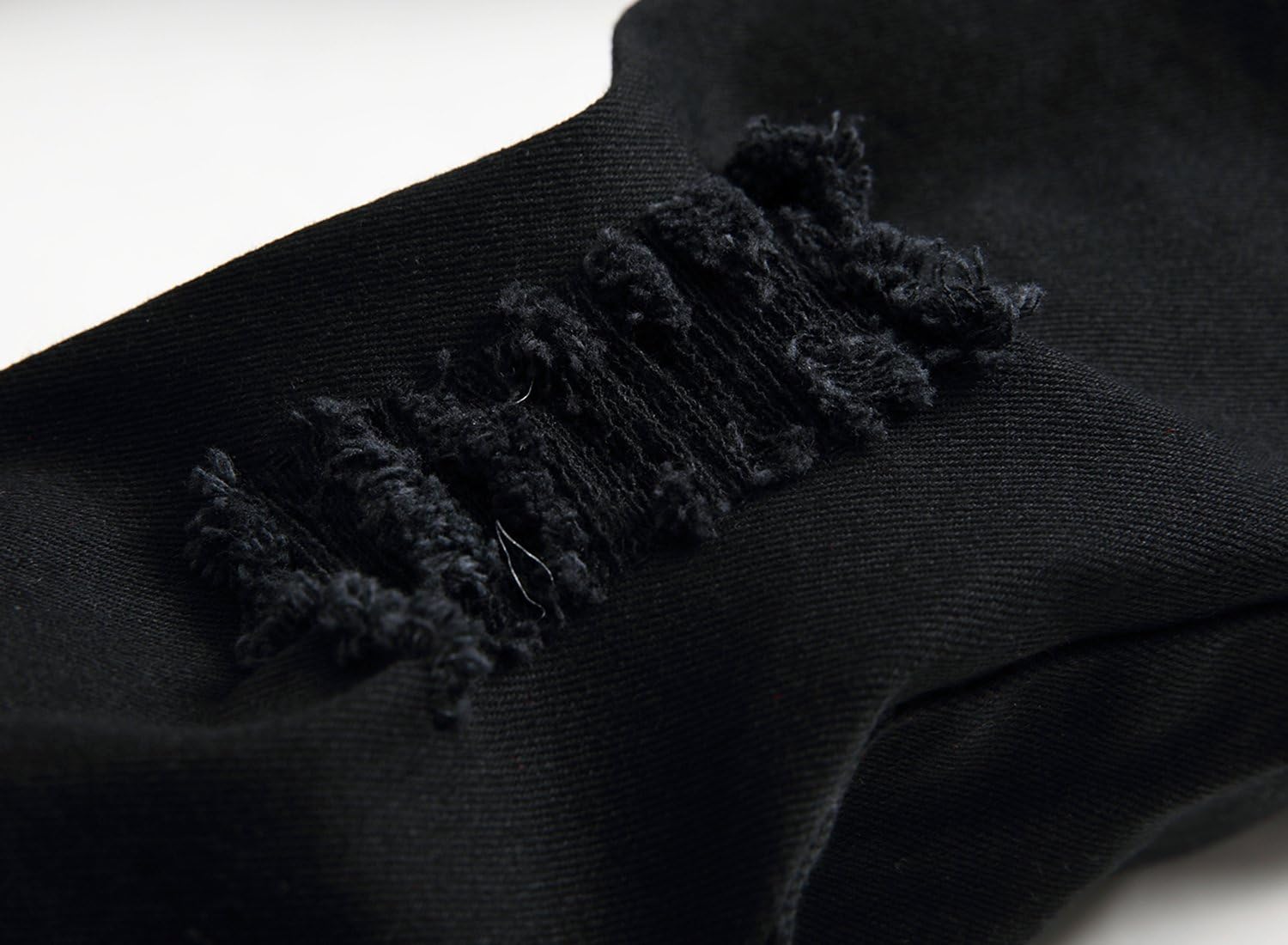 Boy's Skinny Fit Ripped Destroyed Distressed Stretch Slim Jeans Pants - Image 2