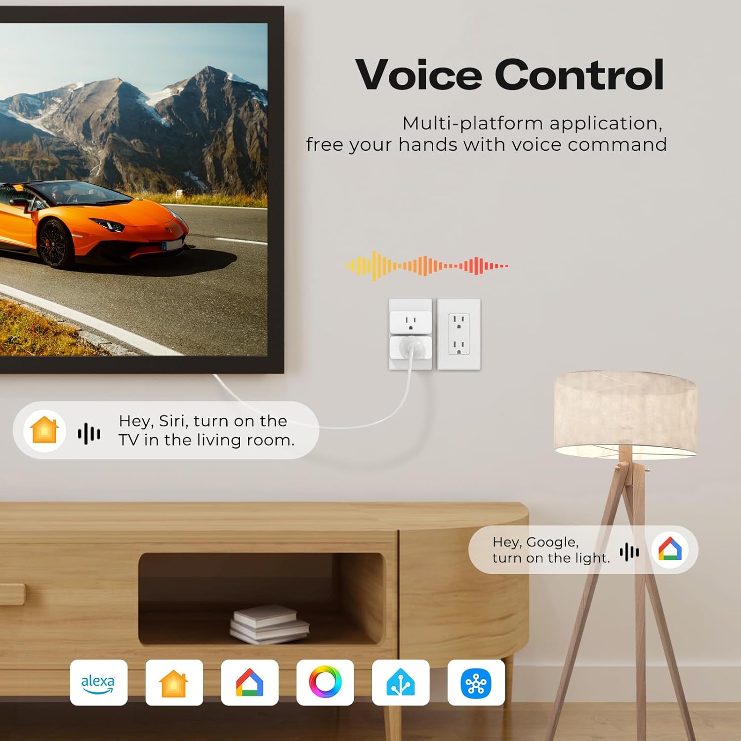 THIRDREALITY Smart Plug M3 4 Pack,Matter Over WiFi,15A/1800W Max,ETL Certified,Compact Design, Work with SmartThings, Apple Home,Alexa,Google, Homey,Home Assistant,No Power Meter,2.4G Wi-Fi Only - Image 5