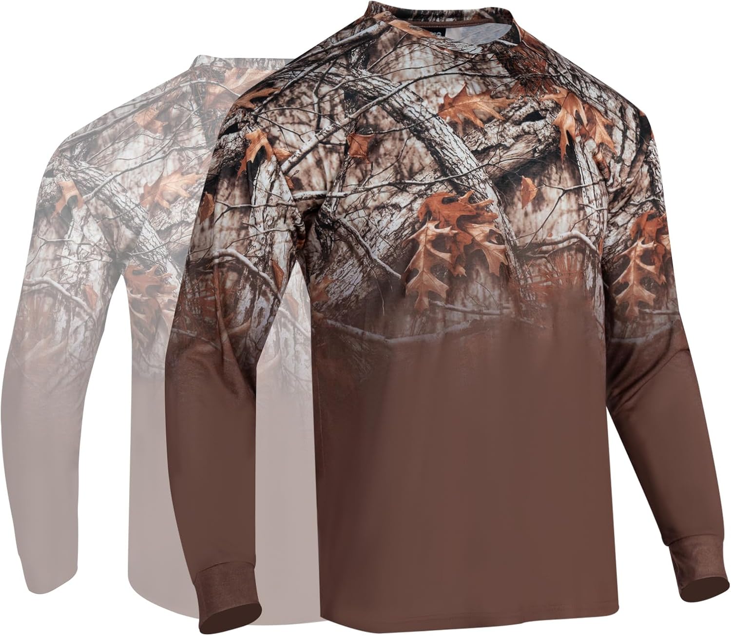 Hunting Shirts for Men,Camo Long Sleeve Men's Camouflage Lightweight Essentials Shirt for Fishing Hiking - Image 4