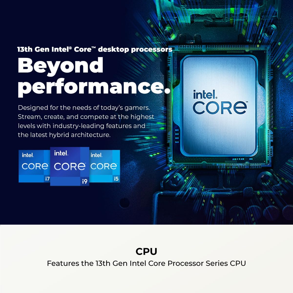 CyberPowerPC Gamer Xtreme VR Gaming PC, Intel Core i5-13400F 2.5GHz, GeForce RTX 5060 8GB, 16GB DDR5, 1TB PCIe 4.0 SSD, WiFi Ready & Windows 11 Home (GXiVR8060A40) - Image 5