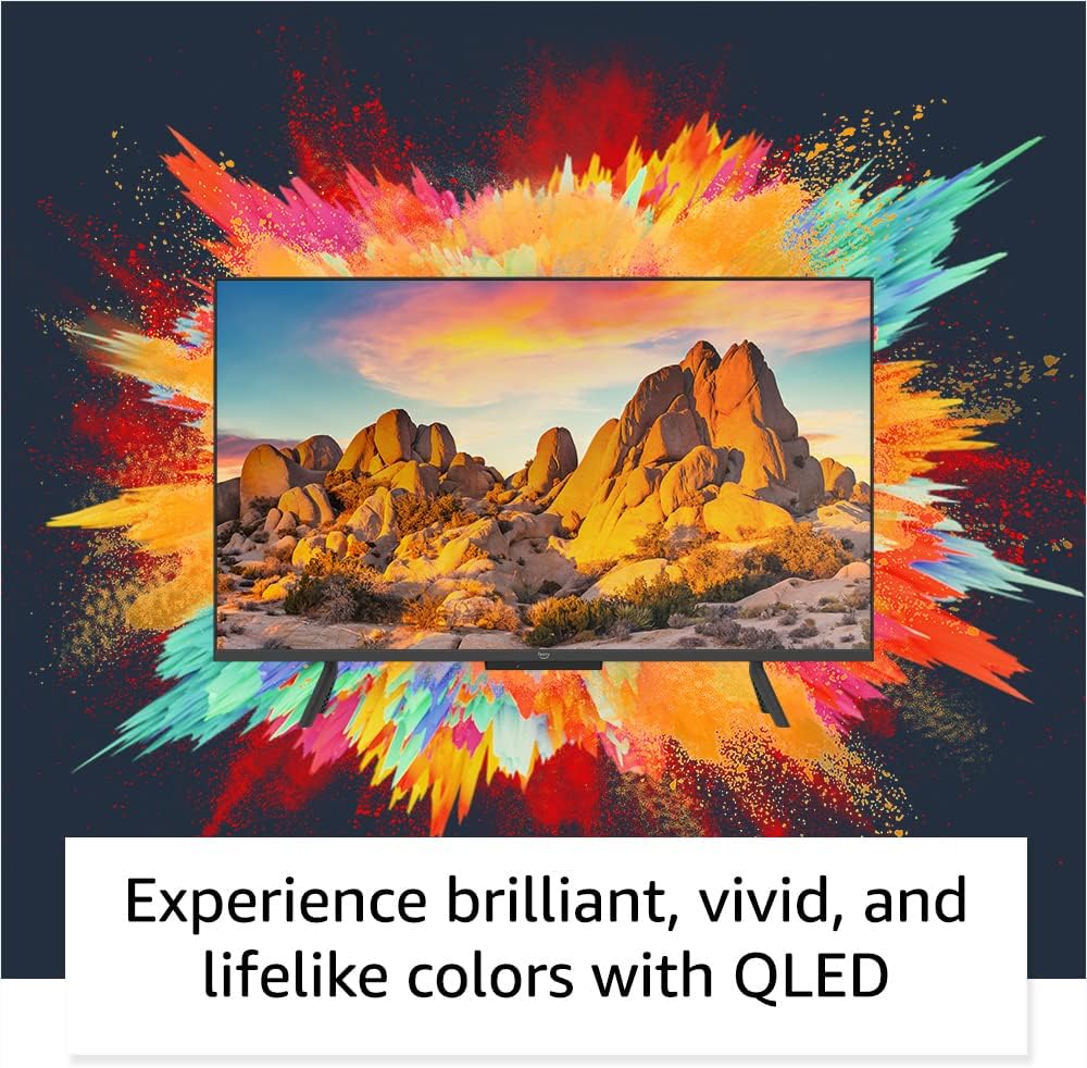 Amazon Fire TV 50" Omni QLED Series 4K UHD smart TV, Dolby Vision IQ, Fire TV Ambient Experience, local dimming, hands-free with Alexa - Image 3