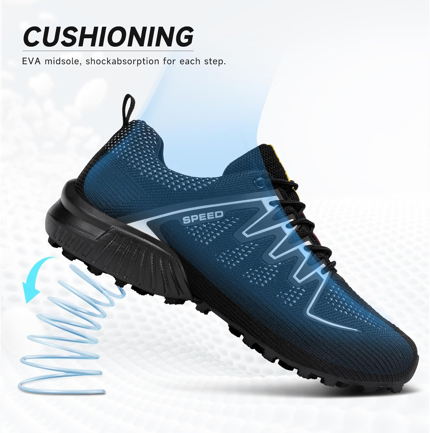 Men's Trail Running Shoes Non-Slip Lightweight Walking Hiking Shoes Men Fashion Breathable Outdoor - Image 4