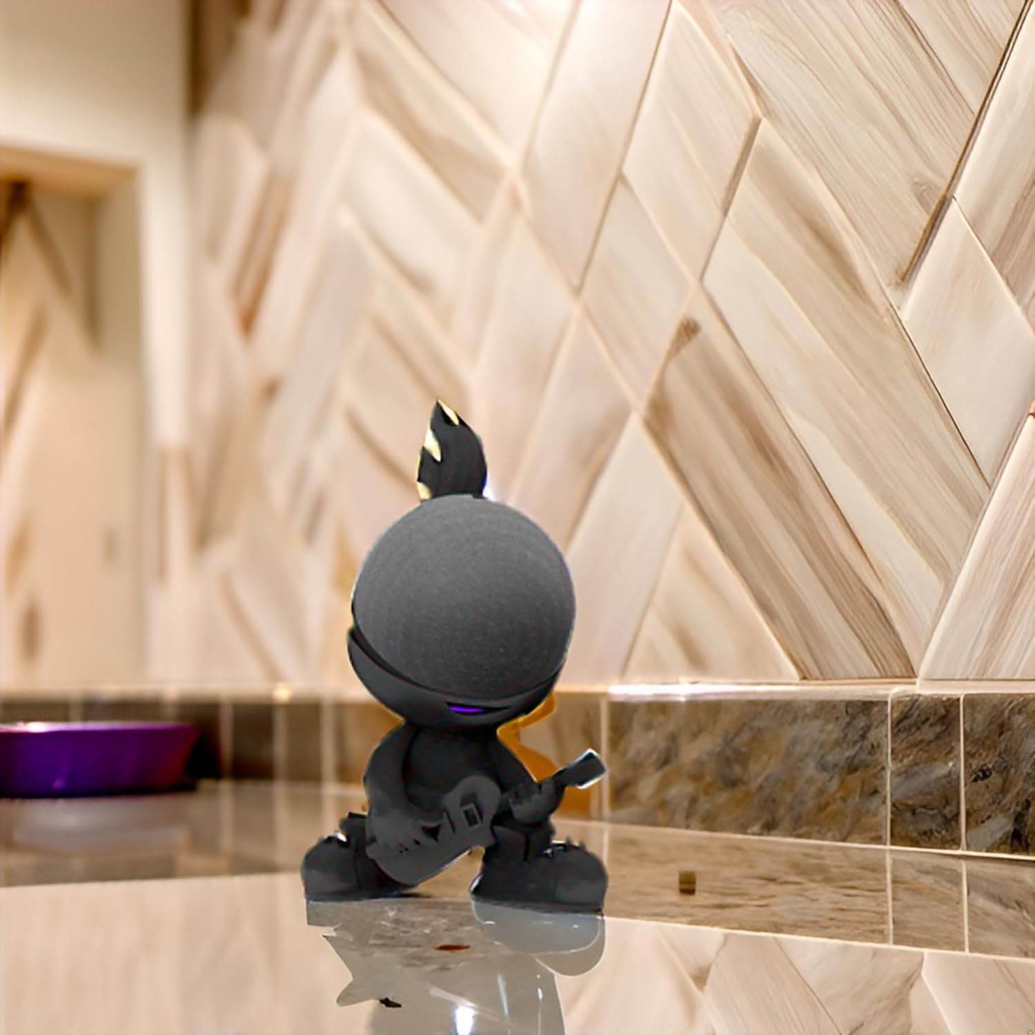 Splin Table Stand Holder Compatible with Amazon Alexa Smart Speaker Echo Dot (4th and 5th gen.) and Apple HomePod Mini, Star Boy - Image 7