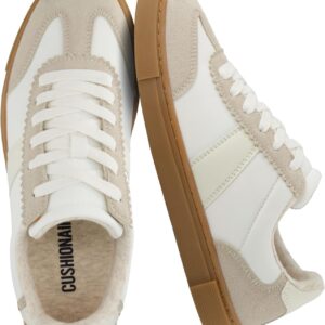 CUSHIONAIRE Balance Womens Sneakers, Casual Tennis Shoes for Women with Memory Foam and Slip Resistant Outsole