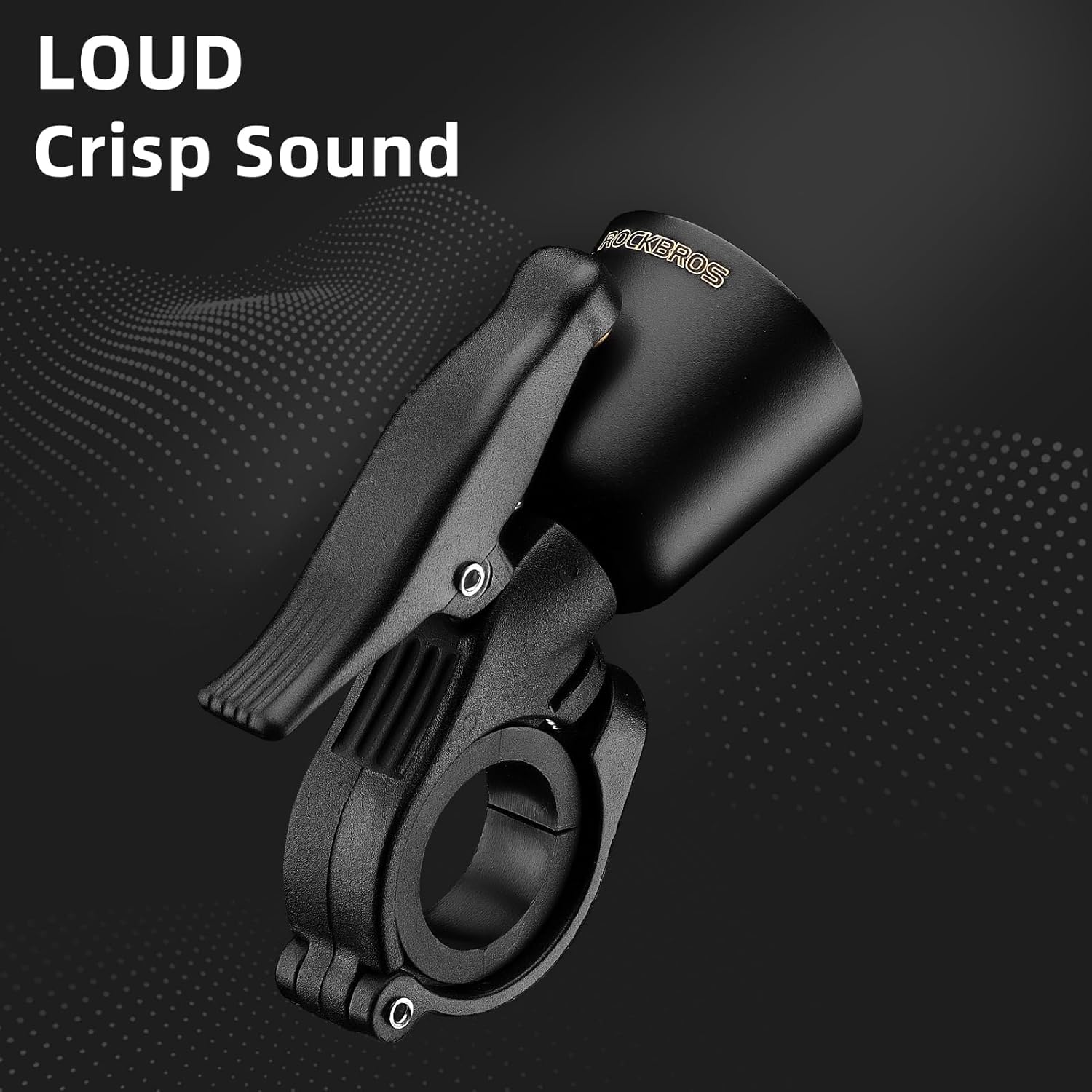 ROCKBROS Bike Bell Classic Bicycle Bell Mountain Bike Bells for Adults with Loud Sound and Fit for 0.87-1.25in/22.2-31.8mm Bicycle Handlebars - Image 4