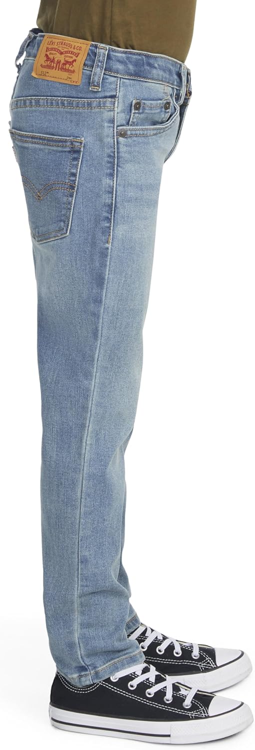Levi's Boys 512 Skinny Taper Fit Performance Jeans - Image 5