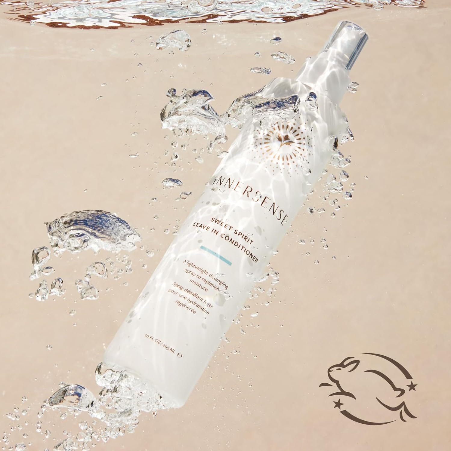 INNERSENSE Organic Beauty - Natural Sweet Spirit Leave-In Conditioner | Non-Toxic, Cruelty-Free, Clean Haircare (Full Size, 10 fl oz | 295 ml) - Image 2