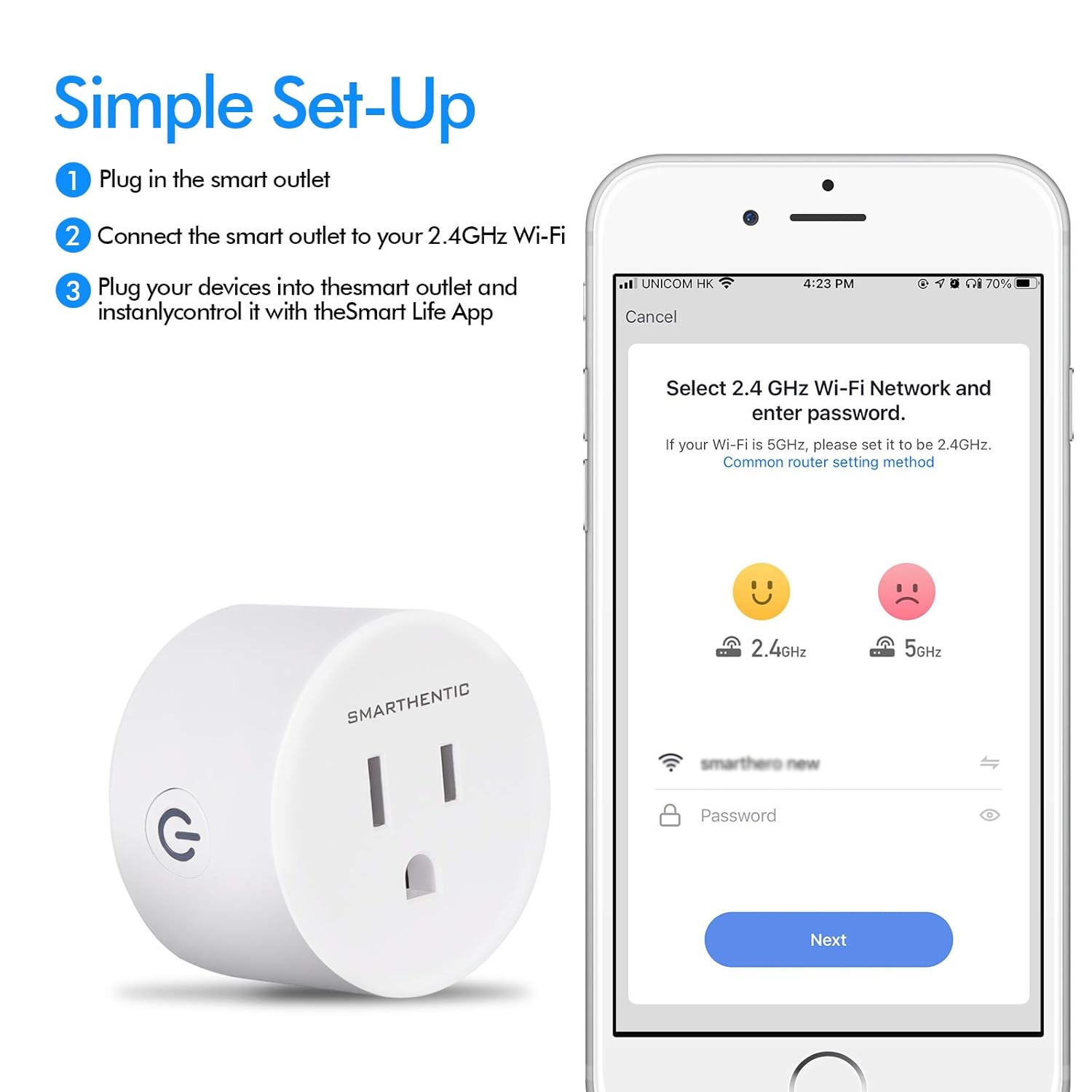Smart Plug, WiFi Light Switch, Outlet Timer, Amazon Alexa Google Home Voice, APP and Remote Control, Smart Devices, Gadgets, Home Improvement Outlet Extender, 2.4ghz Network, Pack of (1) - Image 6
