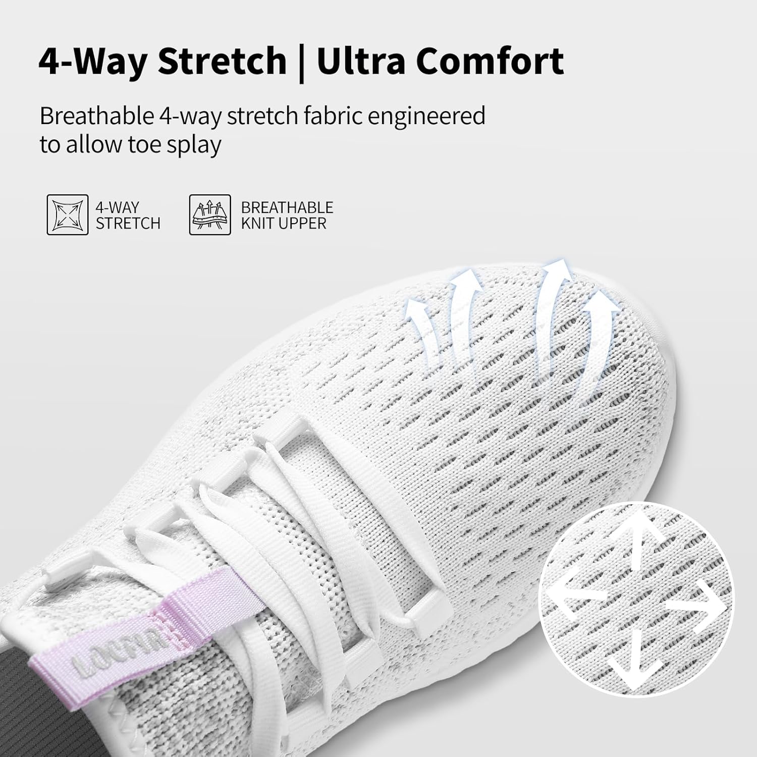 Women's AuraCloud Lightweight Slip On Walking Running Shoes - Image 6