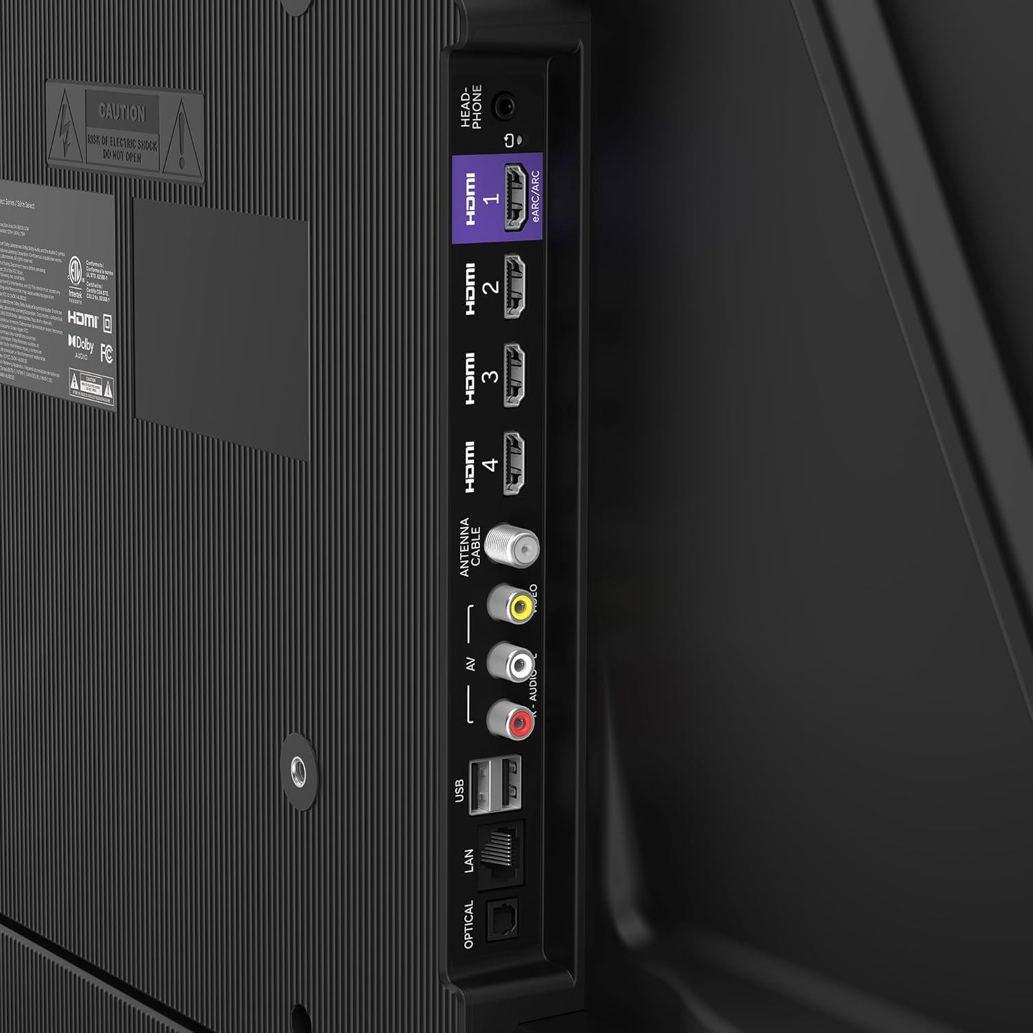 Roku Smart TV 2026 – 43-Inch Select Series, 4K HDR TV – RokuTV with Voice Remote – Flat Screen LED Television with Wi-Fi for Streaming Live Local News, Sports, & Movies – Bluetooth Headphone Mode - Image 10