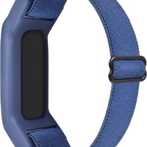 Elastic Nylon Strap compatible with Garmin vivofit Jr 1/2 Bands Replacement with Case for Kids