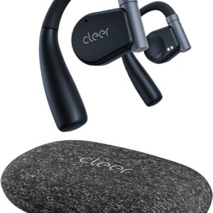 Cleer ARC II Open Ear Headphones, True Wireless Ear Buds with Dual Mic, Sweat Resistant, Multi-Point Connect, 35 Hrs Playtime, Secure Fit, Bluetooth 5.3 Earbuds with Ear Hooks, Preset EQs, Blue