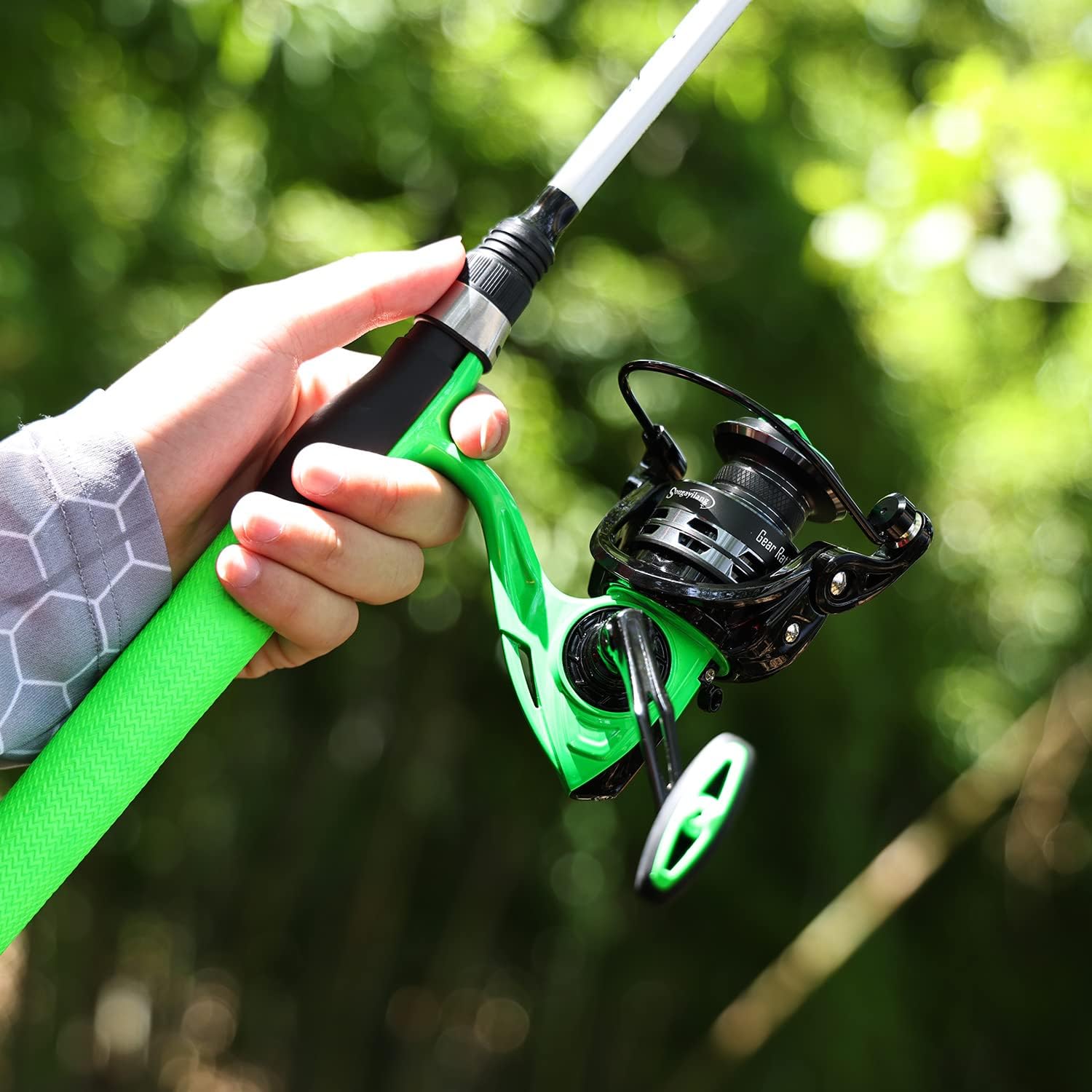 Sougayilang Fishing Rod and Reel Combo, Medium Fishing Pole with Spinning Reel Combo, 2-Piece Fishing Combo - Image 6