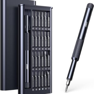 JOREST 25-IN-1 Precision Screwdriver Set, Mini Repair Tool Kit with Torx for Macbook, Computer, Laptop, iPhone, PS5, Xbox, Switch, Glasses, Watch, Ring Doorbell, Electronic, Small Gift Gadget for Men