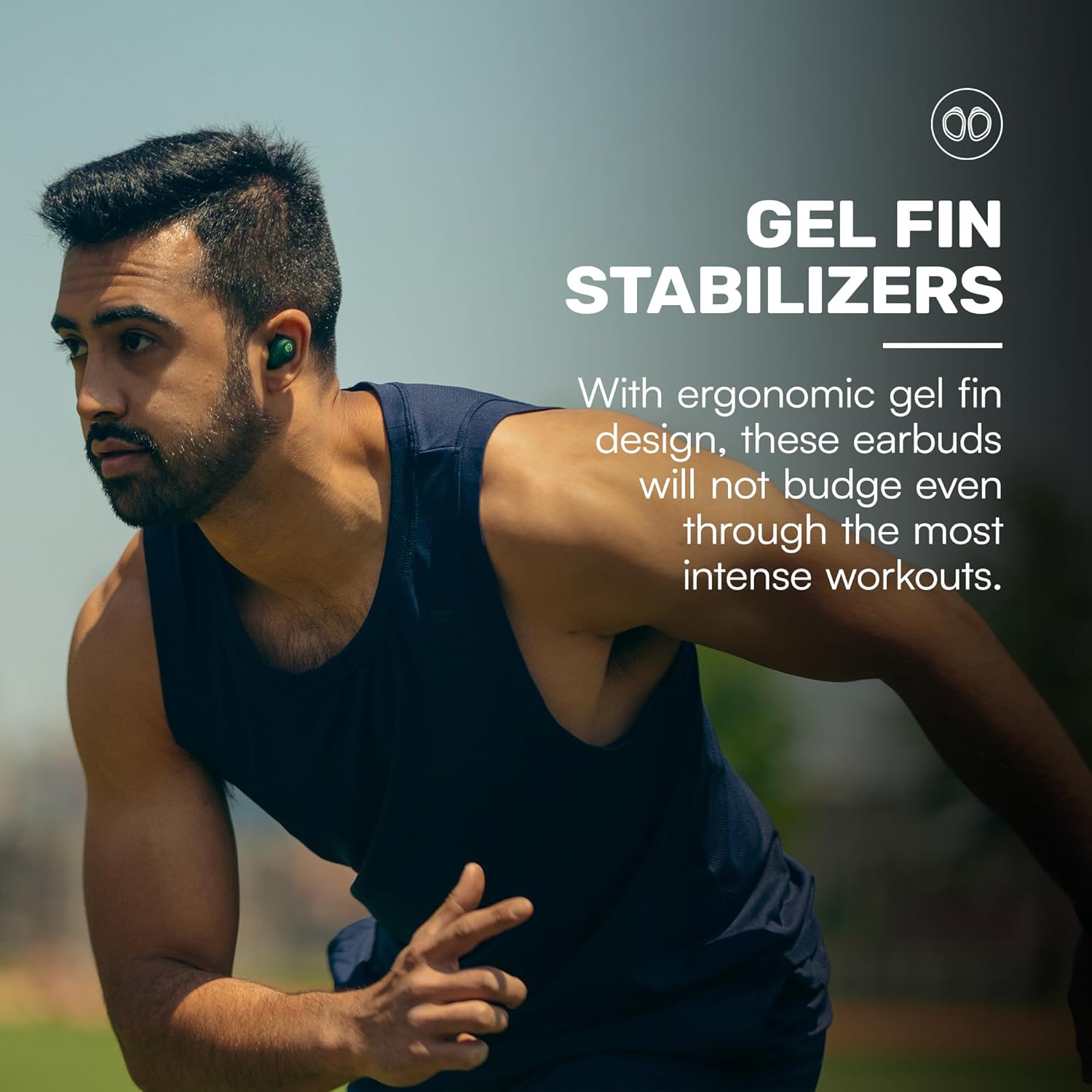 Raycon Fitness Bluetooth Wireless Earbuds + Microphone with Active Noise Canceling, Sweat & Water-Resistant Earphones, Running Headphones, Ear Buds Wireless Bluetooth 56 Hours Playtime (Black) - Image 7