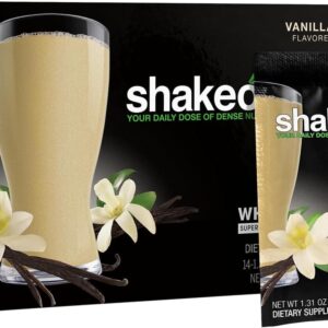 BODi Shakeology Whey-Based Protein Powder – Gluten-Free Superfood Shake with Vitamins & Minerals – Helps Support Healthy Weight Loss & Gut Health, Vanilla, 14 Individual Packets