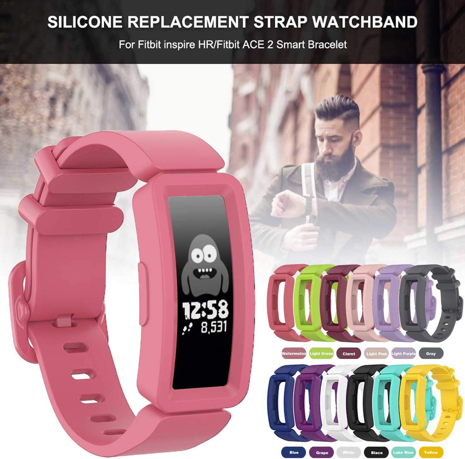 Compatible with Fitbit Ace 2 Bands for Kids 6+, Soft Silicone Waterproof Bracelet Accessories Sport Strap Boys Girls bands Compatible for Fitbit Ace 2 - Image 7